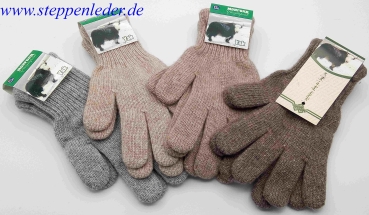 Handschuhe aus YAK-Wolle Damen Größe M ( 7,5 )